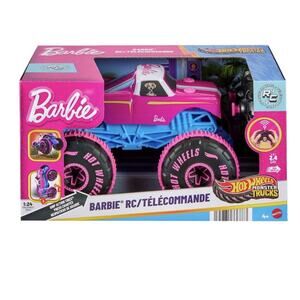 Hot Wheels Monster Truck Barbie Remote Toy Vehicle Battery Powered Remote Viral